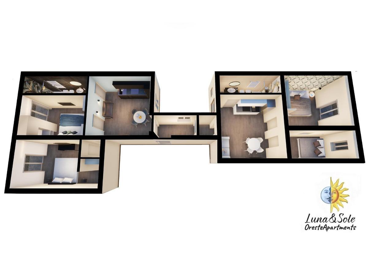 Luna&Sole Oreste Apartments - Self Check-In Bari Esterno foto